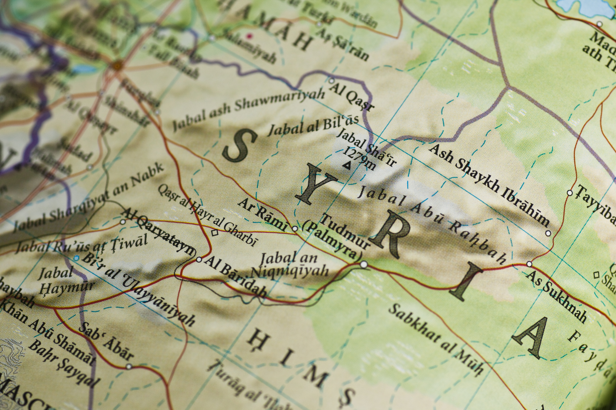Syria map