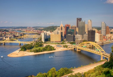 Downtown Pittsburgh and its skyline