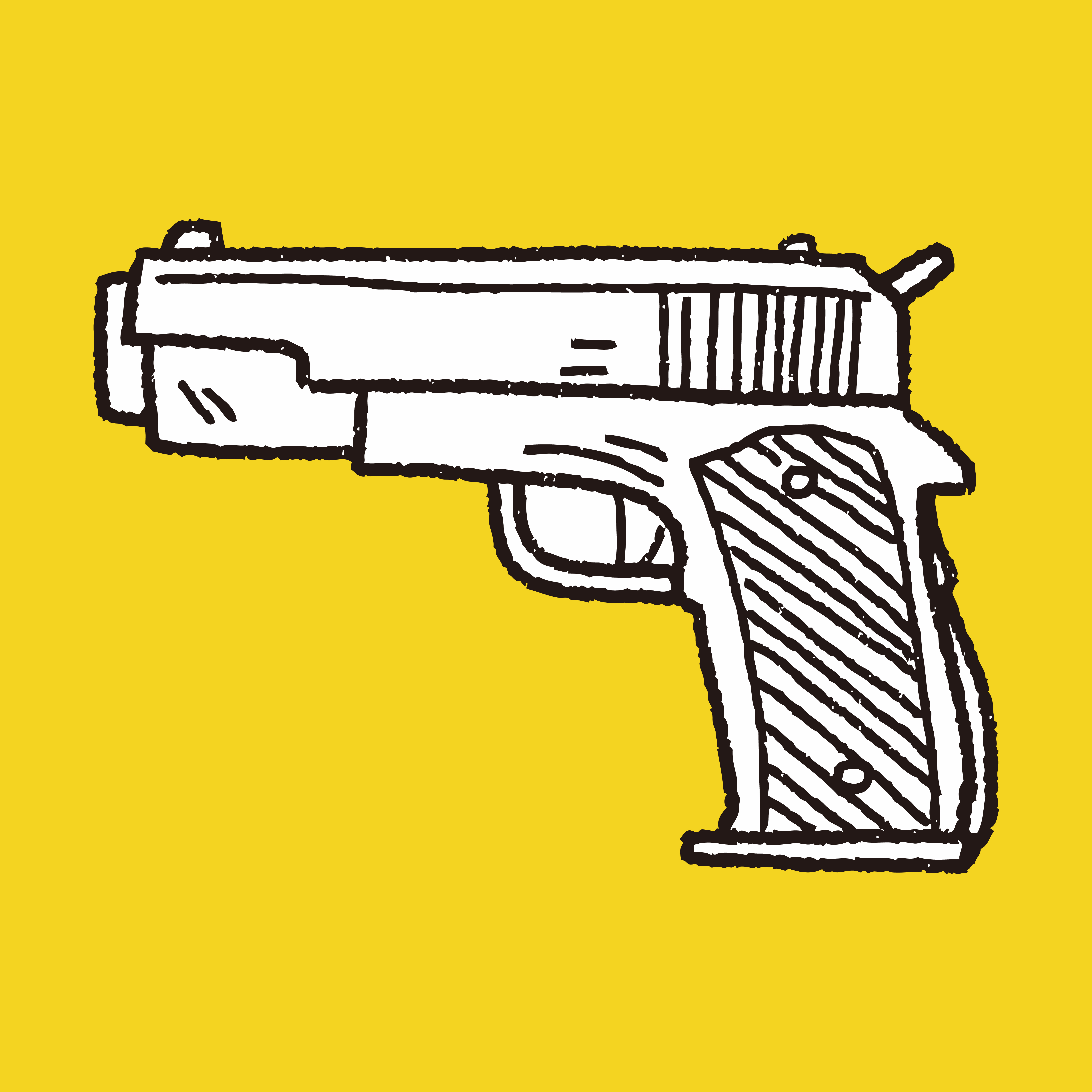 gun doodle