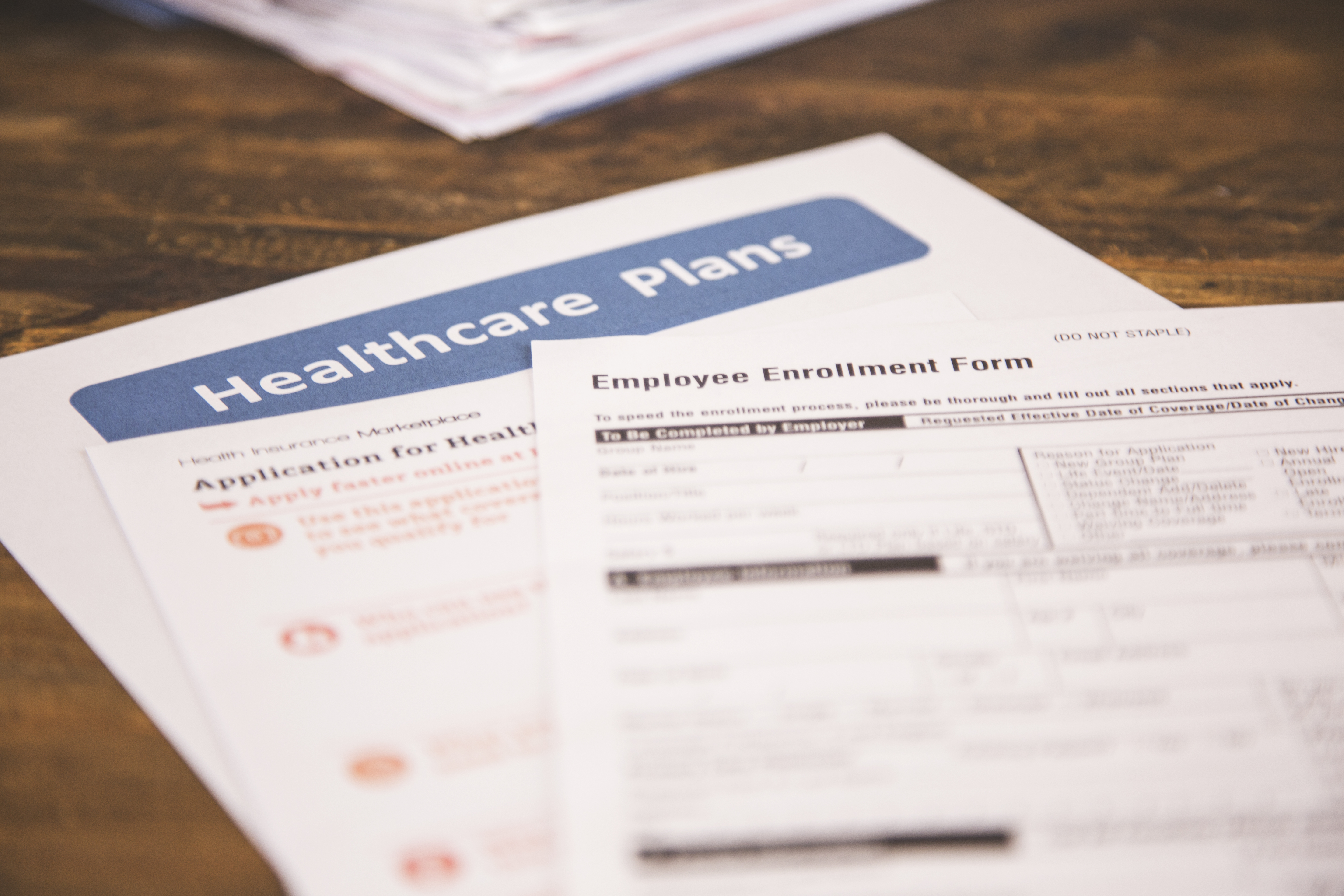 Healthcare benefit forms including: enrollment forms and applications.  Affordable healthcare remains an important topic around the world!