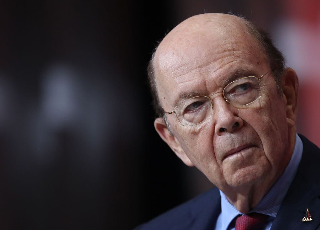 NATIONAL HARBOR, MD - JUNE 22:  U.S. Secretary of Commerce Wilbur Ross speaks at the SelectUSA 2018 Investment Summit June 22, 2018 in National Harbor, Maryland. The investment summit encourages direct foreign investment in companies across the United States.  (Photo by Win McNamee/Getty Images)