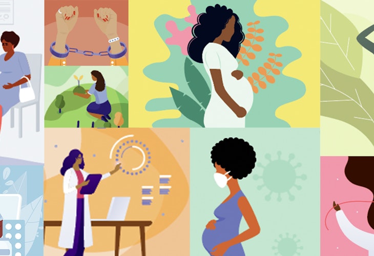 a series of illustrations depicting different types of people