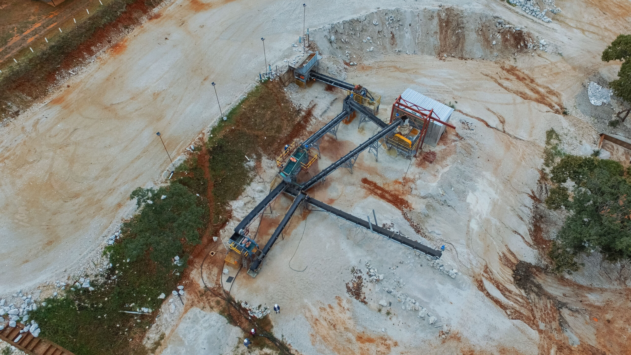 GOROMONZI, ZIMBABWE - JANUARY 11: A grinding mill installed at the Arcadia Lithium mine on January 11, 2022 in Goromonzi, Zimbabwe. Last month, the Chinese firm Zhejiang Huayou Cobalt said it would pay over $400 million for the hard-rock lithium mine, whose product is a key ingredient in rechargeable batteries used in electric vehicles. The world's transition to 